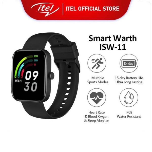 Smart watch itel isw: 011  garantie 1an - Image 2