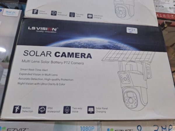 CAméra étanche panneau solaire full HD puce 4G audi 360° - Image 2