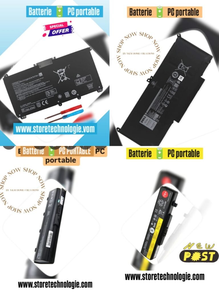 LES BATTERIES PC PORTABLE 